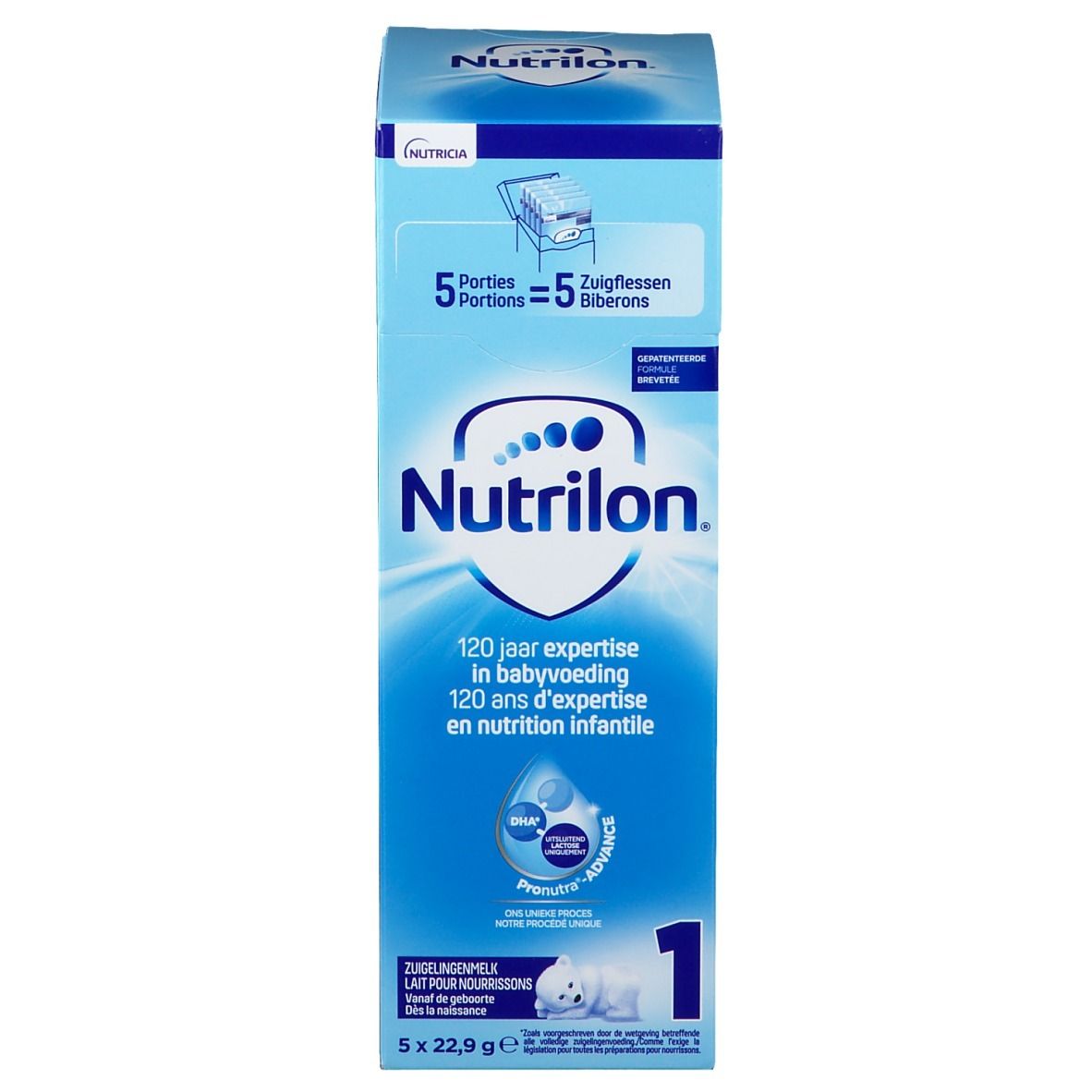 Nutrilon® 1 Lait pour nourrissons 5x23 g