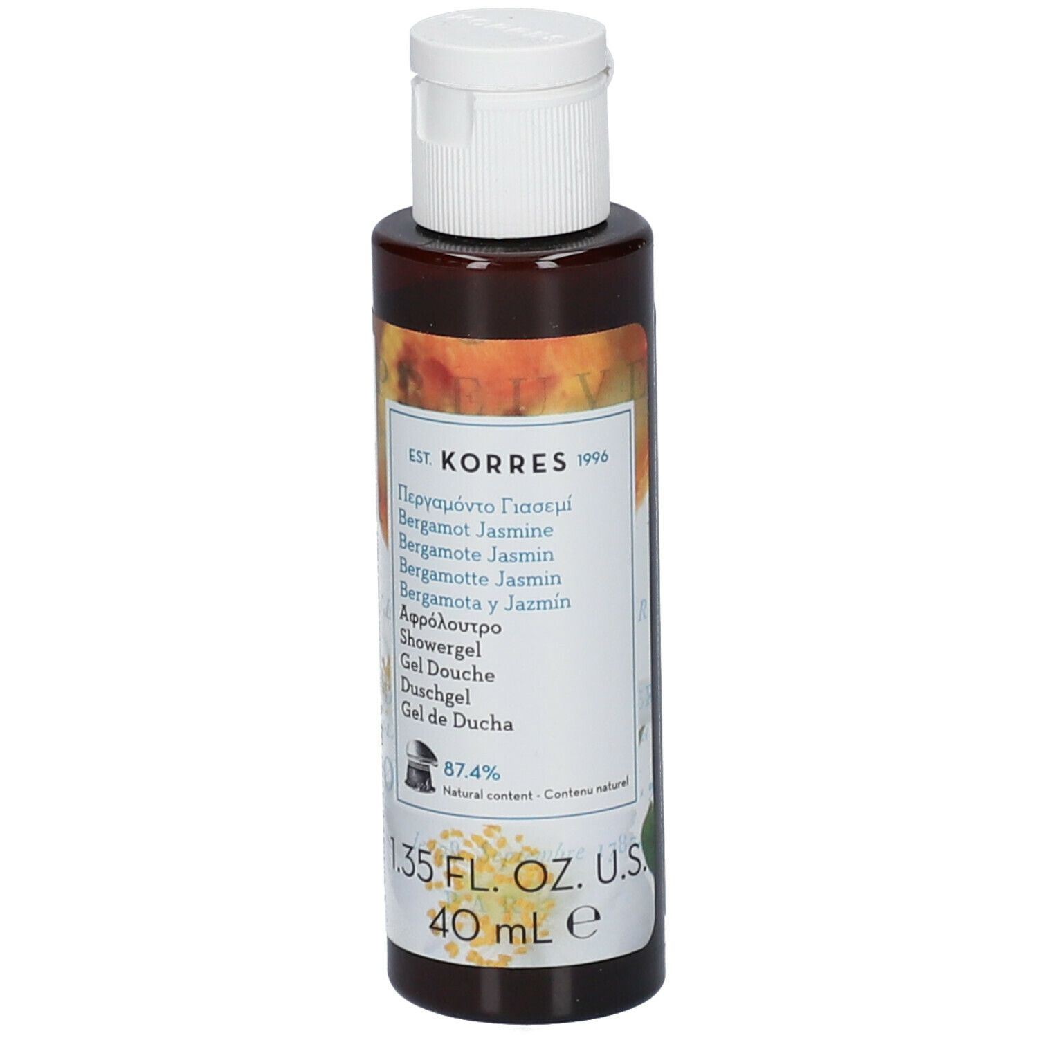 KORRES Gel Douche Bergamote - Jasmin
