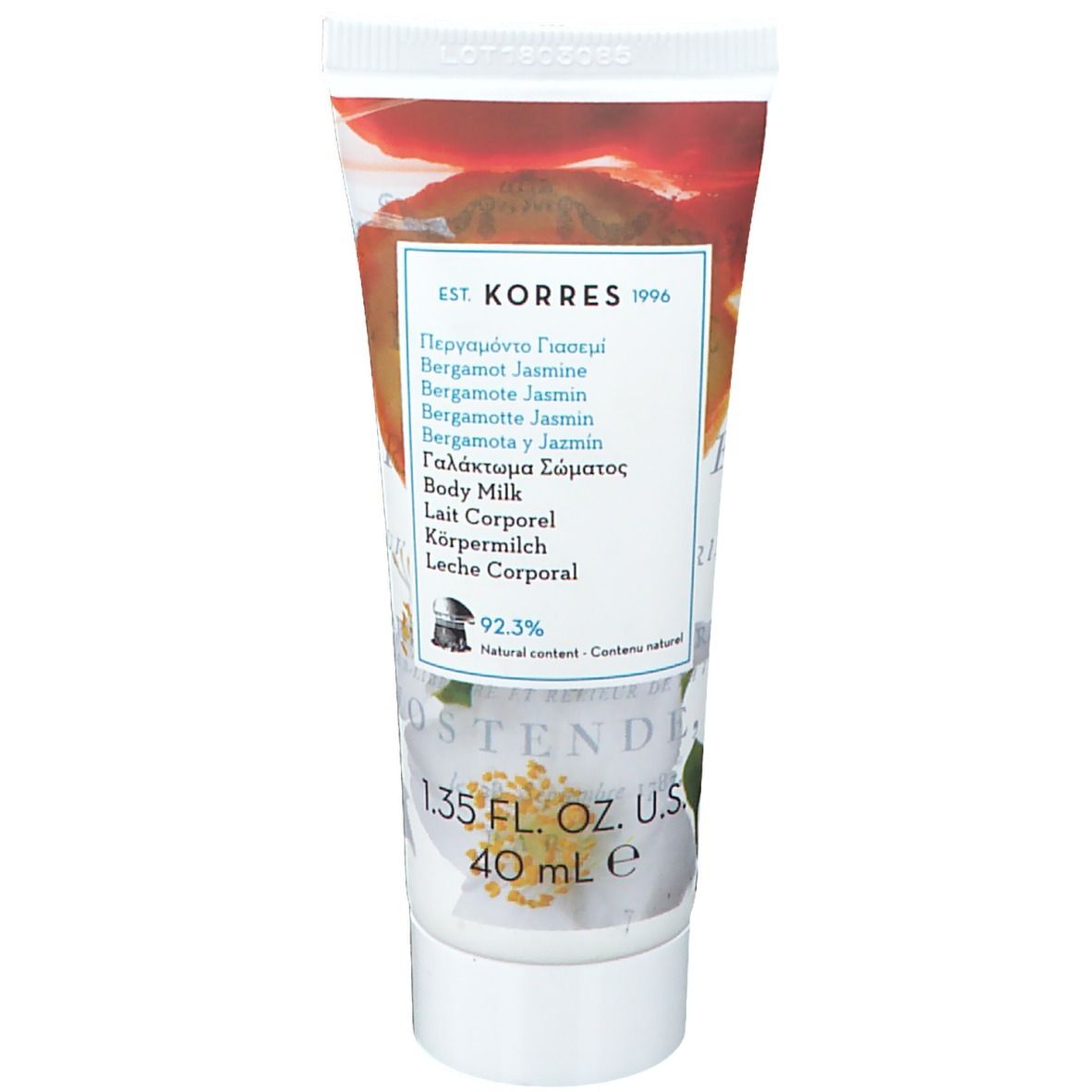 KORRES Lait Corporel Bergamote - Jasmin