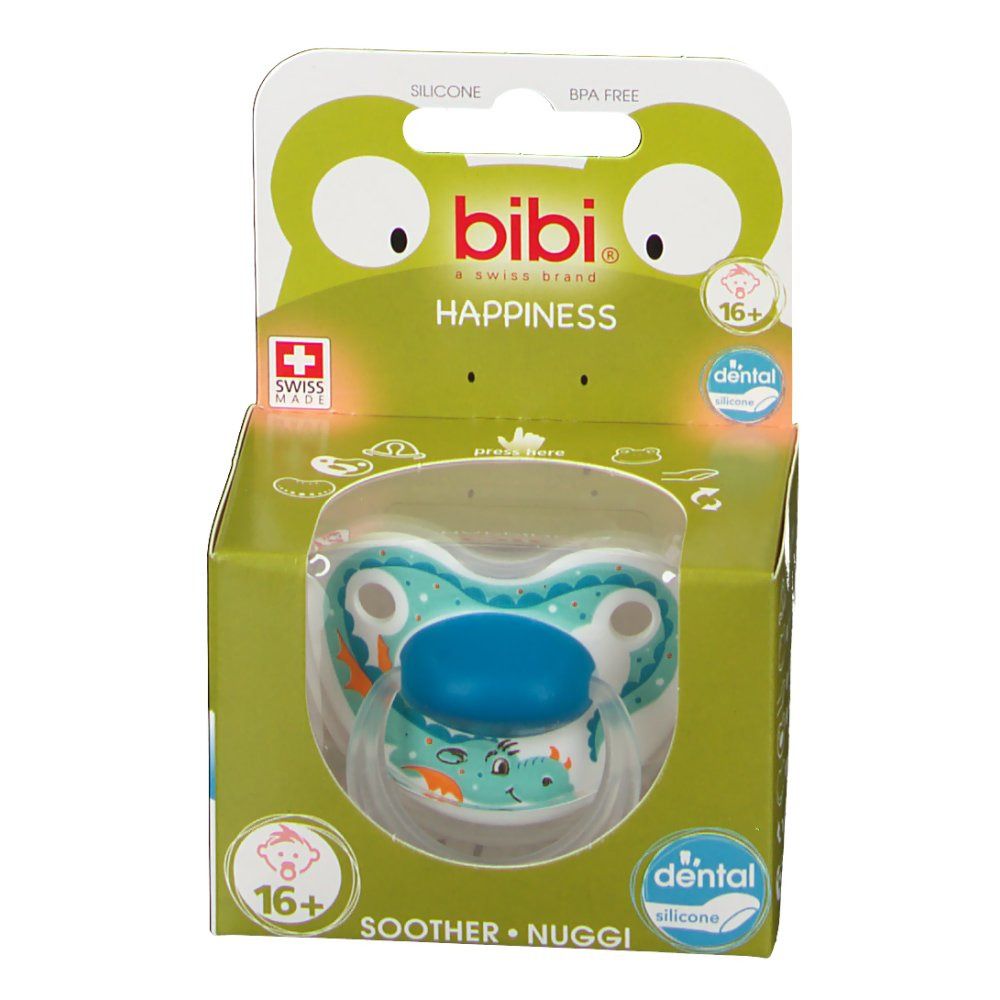 bibi® Happiness Sucette Dental Stardust 16+ mois