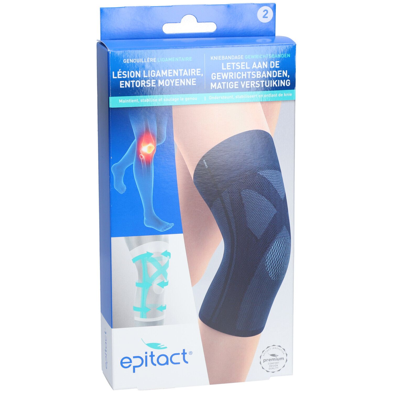 Paire De Genouillères Easton Taille S Par Alimed - Noir - Soutien Sportif