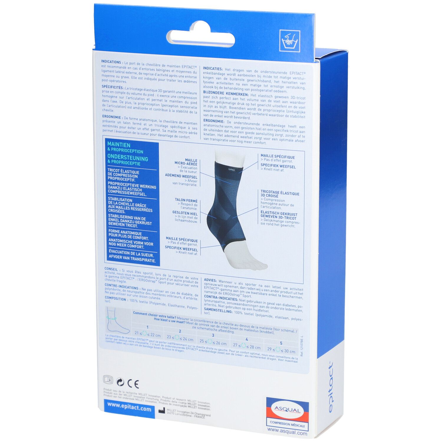 EPITACT Chevillère de Maintien Taille 5