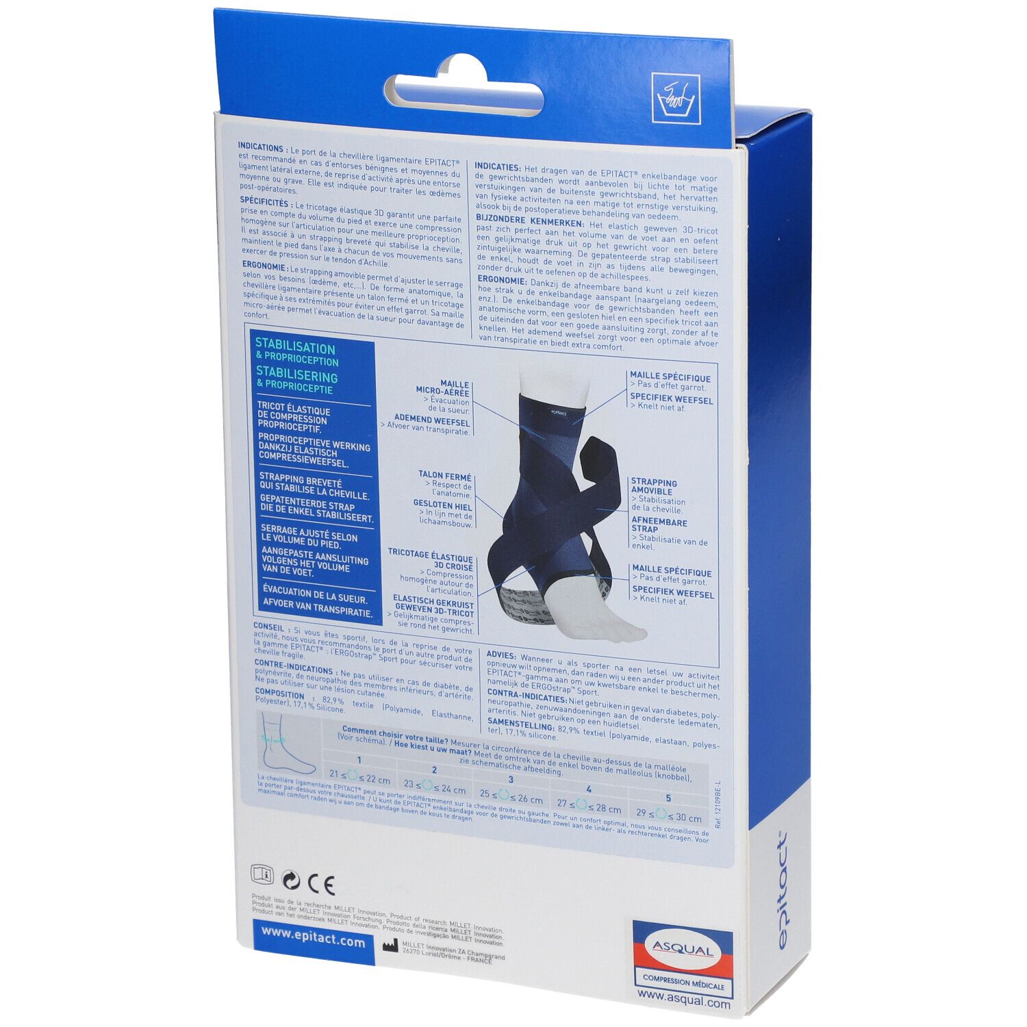 EPITACT Chevillère Ligamentaire Taille 1