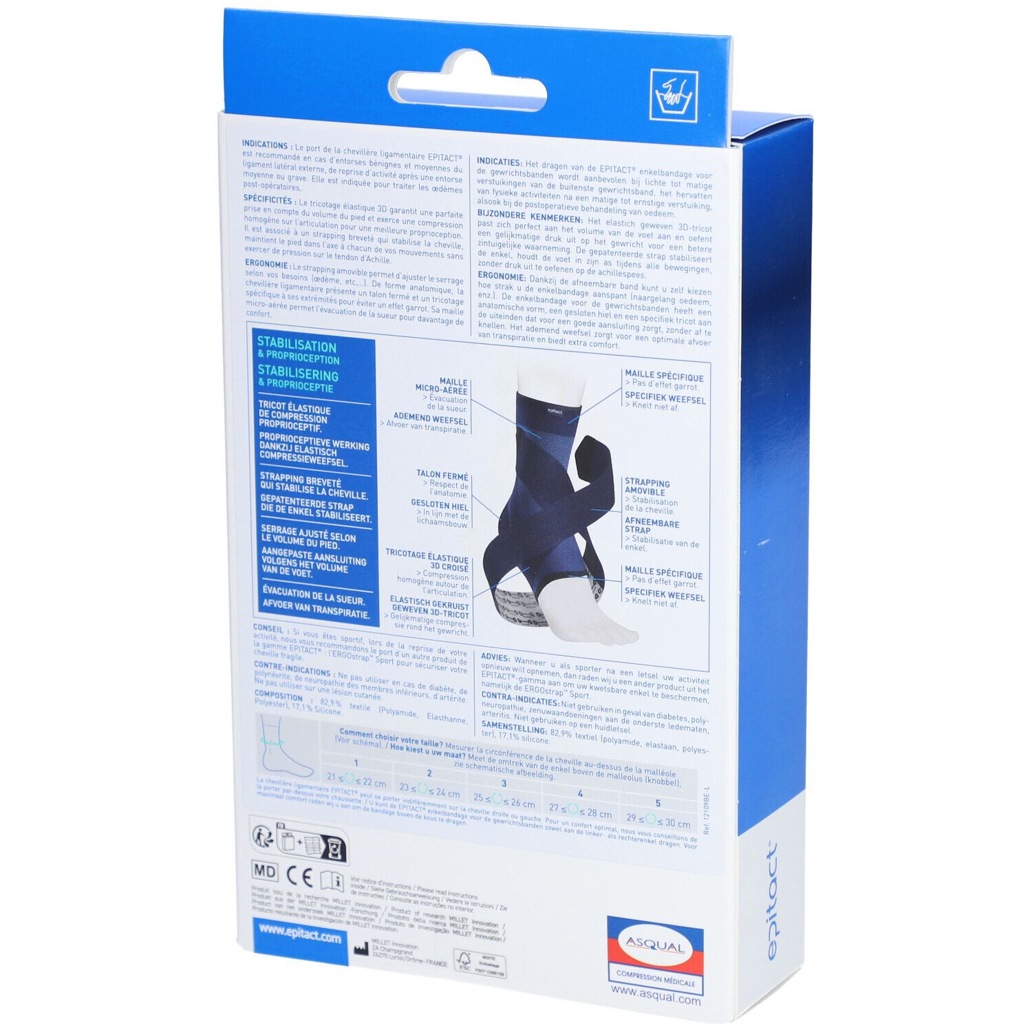 EPITACT Chevillère Ligamentaire Taille 2