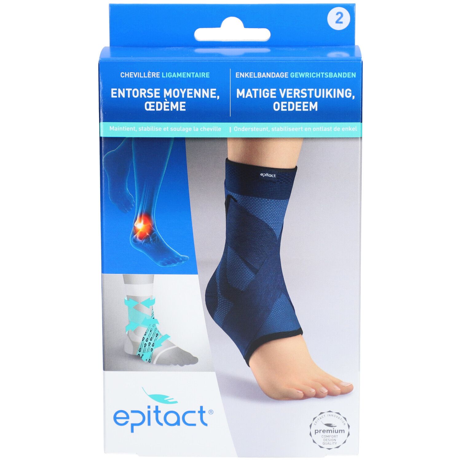 EPITACT Chevillère Ligamentaire Taille 2