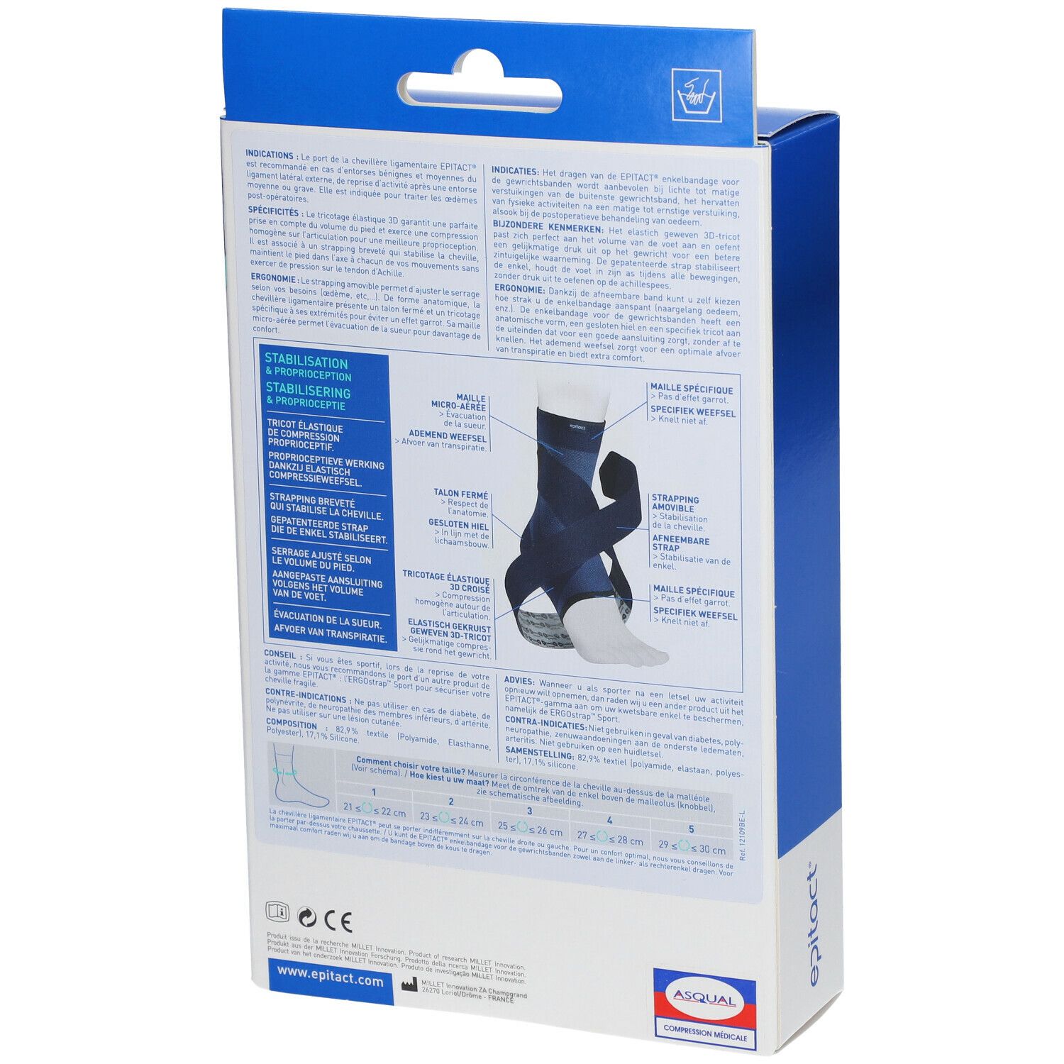 EPITACT Chevillère Ligamentaire Taille 3