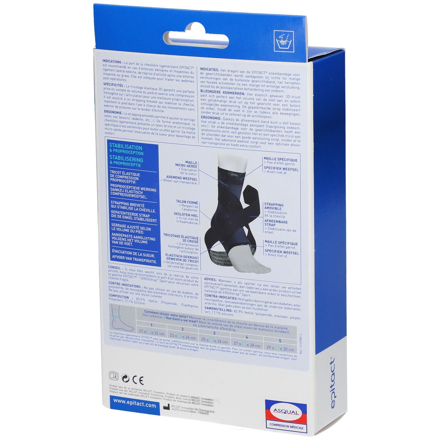 EPITACT Chevillère Ligamentaire Taille 4