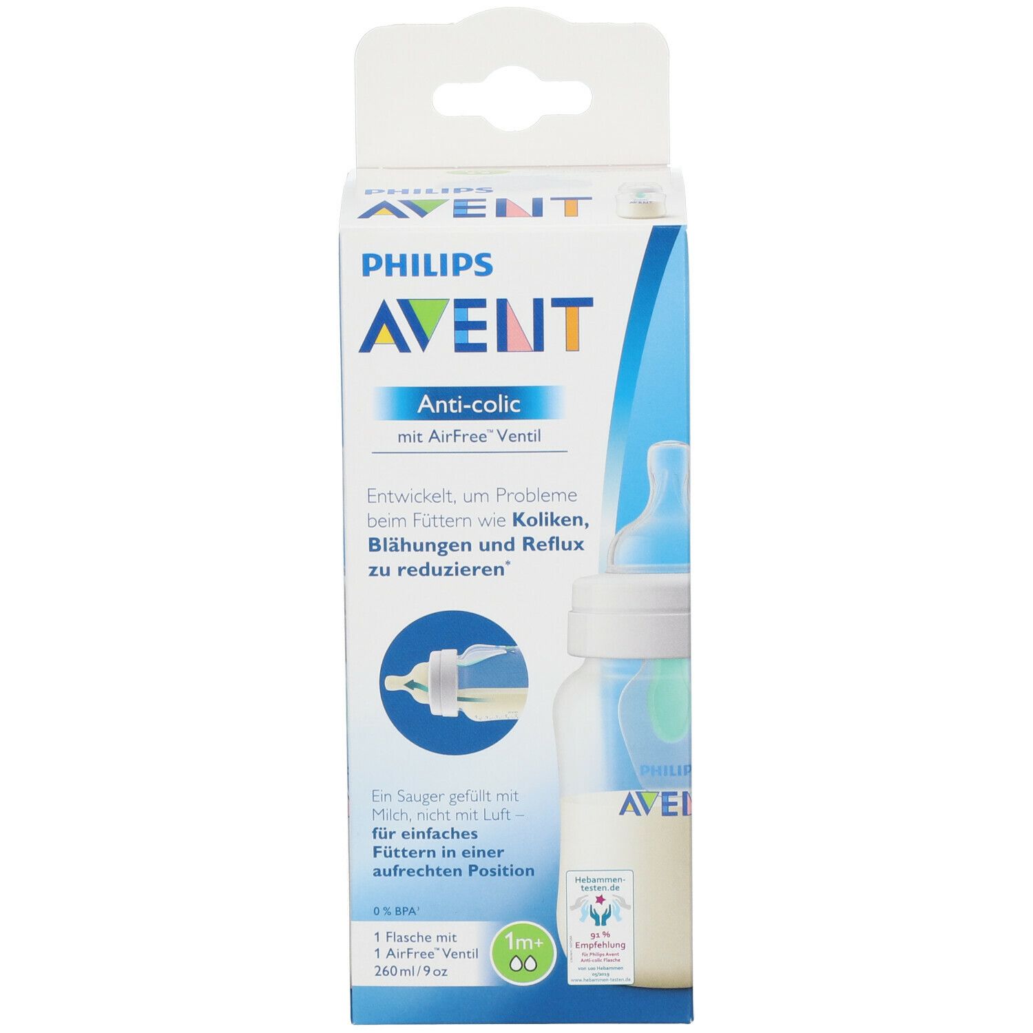  AVENT Biberon Anti-colic 260 ml 1+ mois