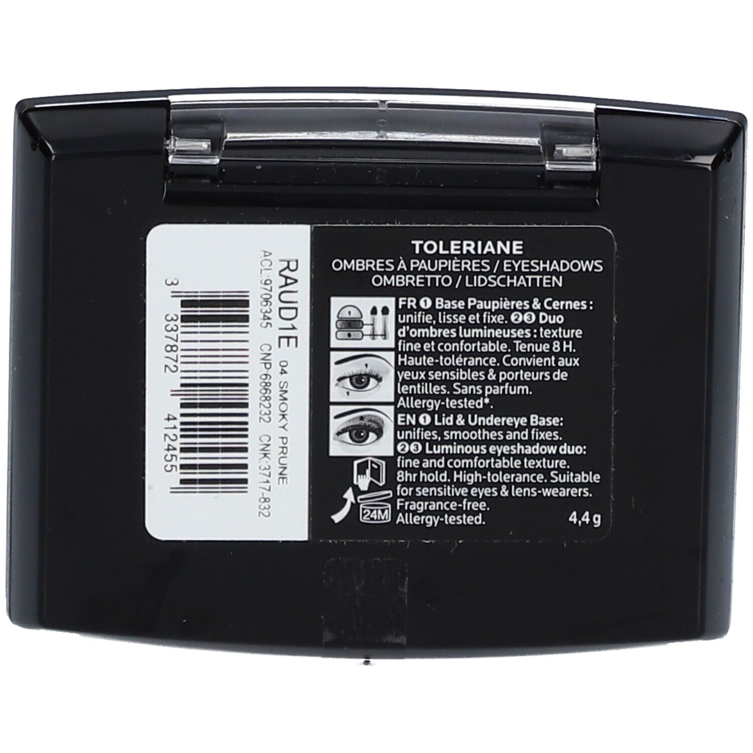 La Roche-Posay Toleriane Ombres à Paupières Smokey Plum 04