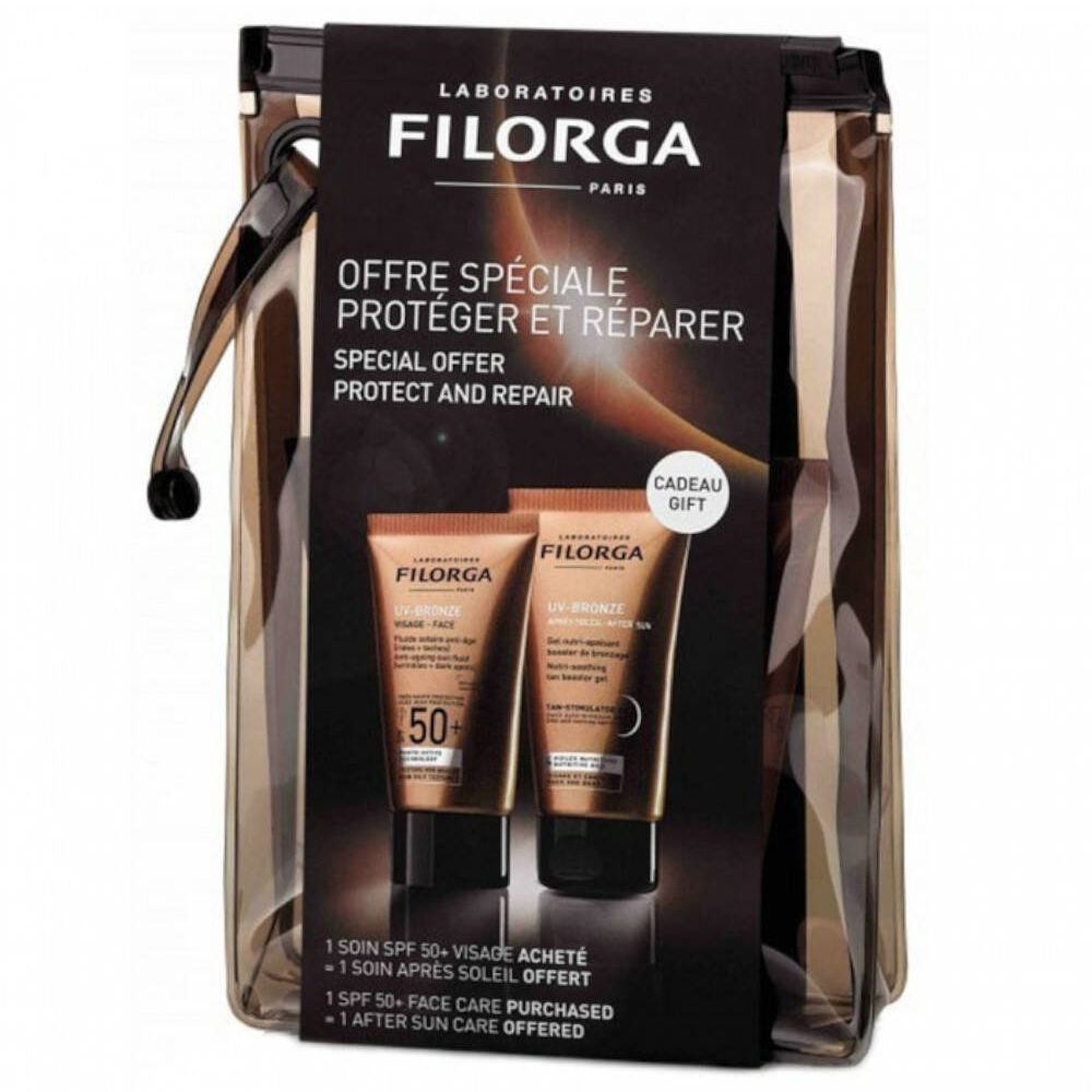 FILORGA Box UV-BRONZE Visage SPF50+ + Après Soleil