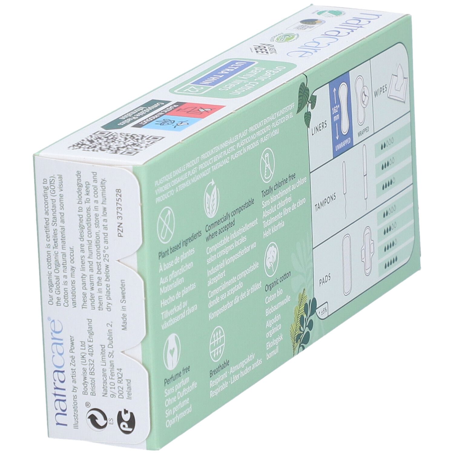 Natracare Protège-Slips Ultra Fins