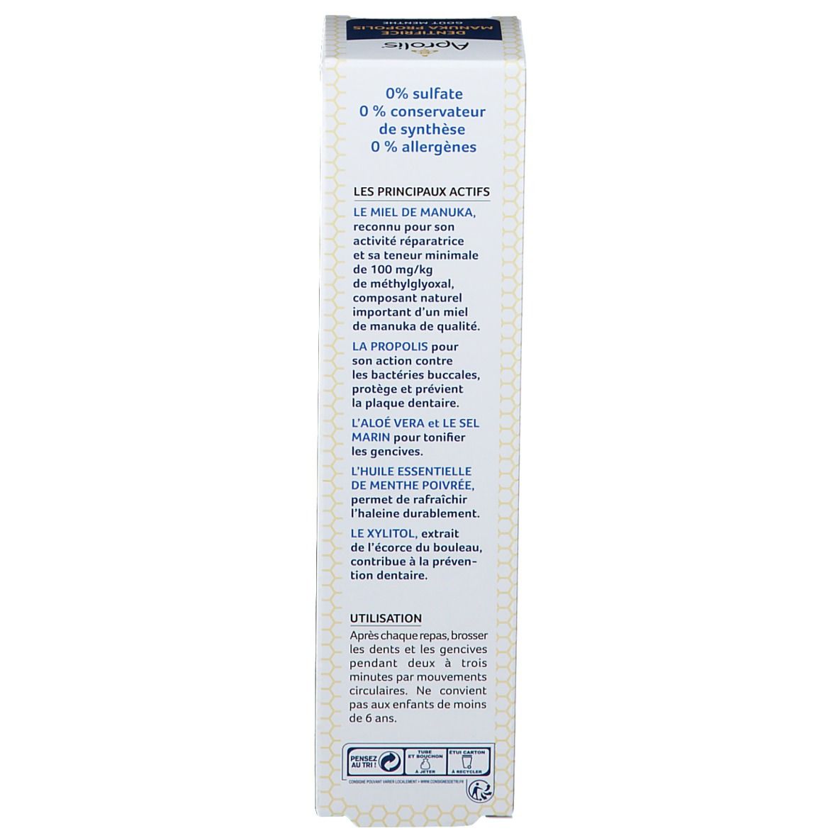 Aprolis® Dentifrice Propolis-Manuka Bio