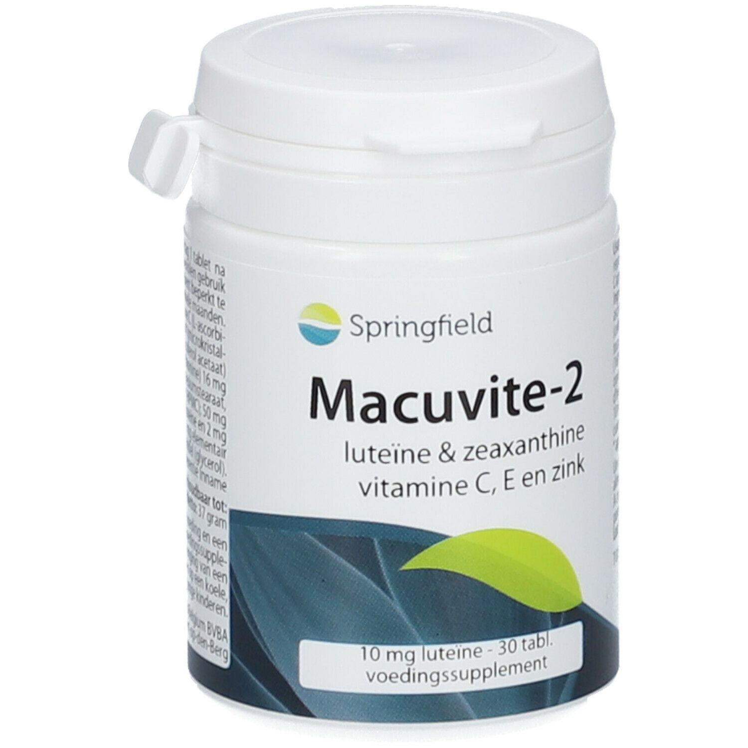 Springfield Macuvite-2 Lutéine & Zéaxanthine avec vitamine C & E et zinc