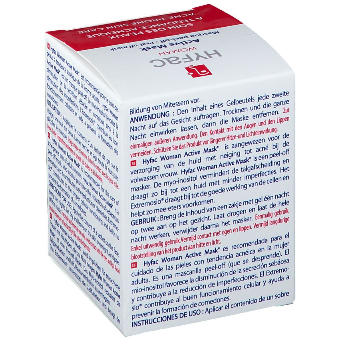HYFAC Woman Active Mask Masque Peel Off