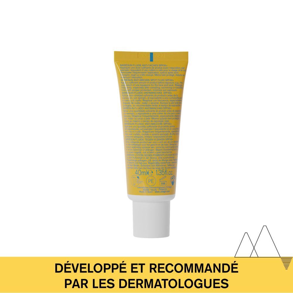 URIAGE Bariésun Fluide Anti-taches SPF50+