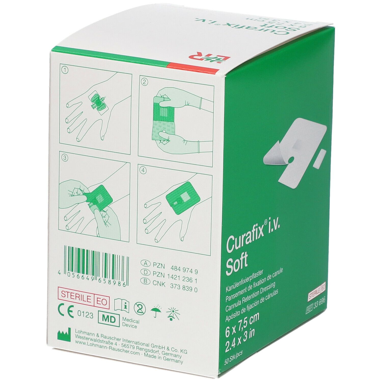 L&R Curafix i.v.® Soft 6 x 7,5 cm