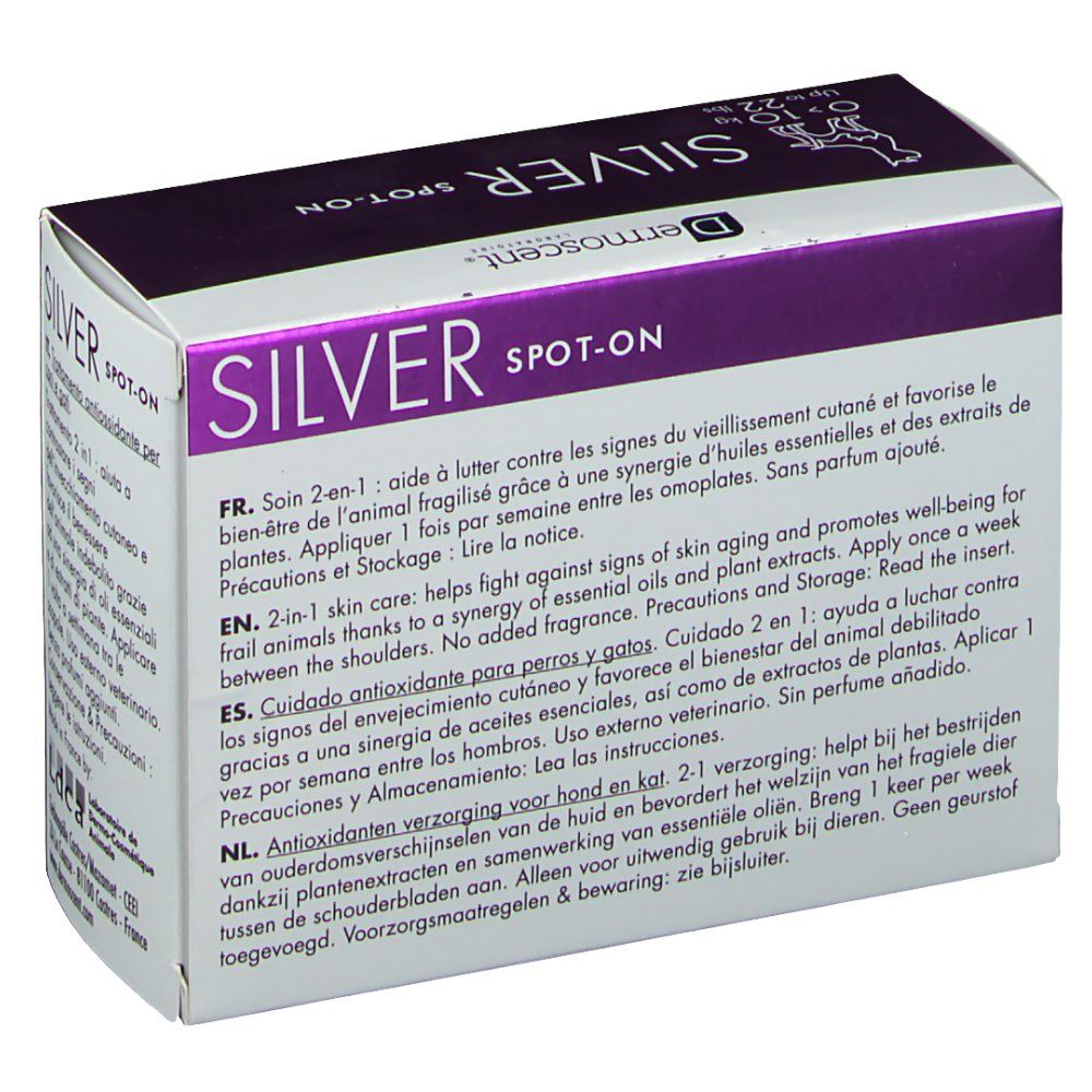 Dermoscent® Silver Spot On Chien/Chat