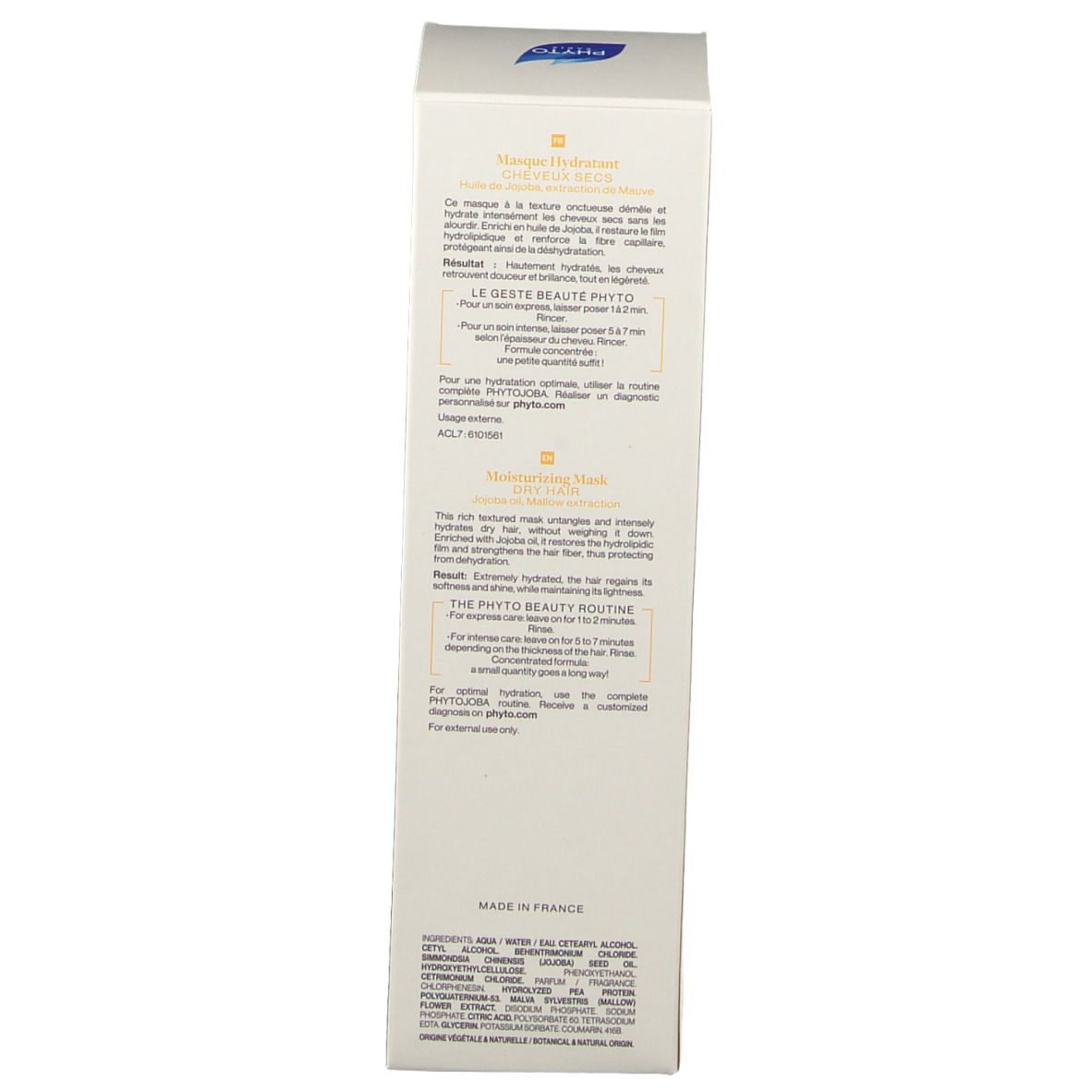 PHYTO PHYTOJOBA Masque Hydratant