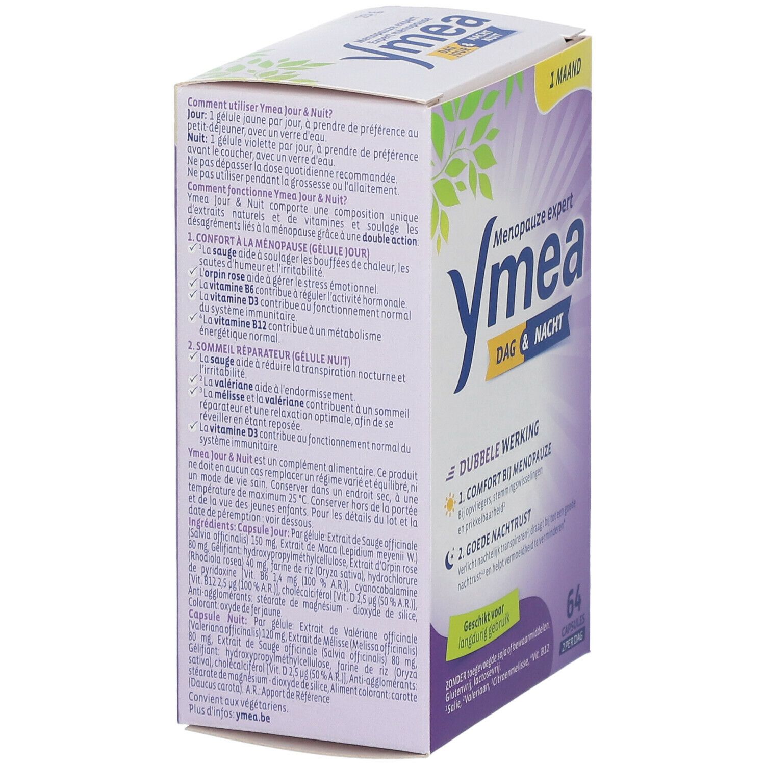 Ymea® Jour & Nuit Ménopause