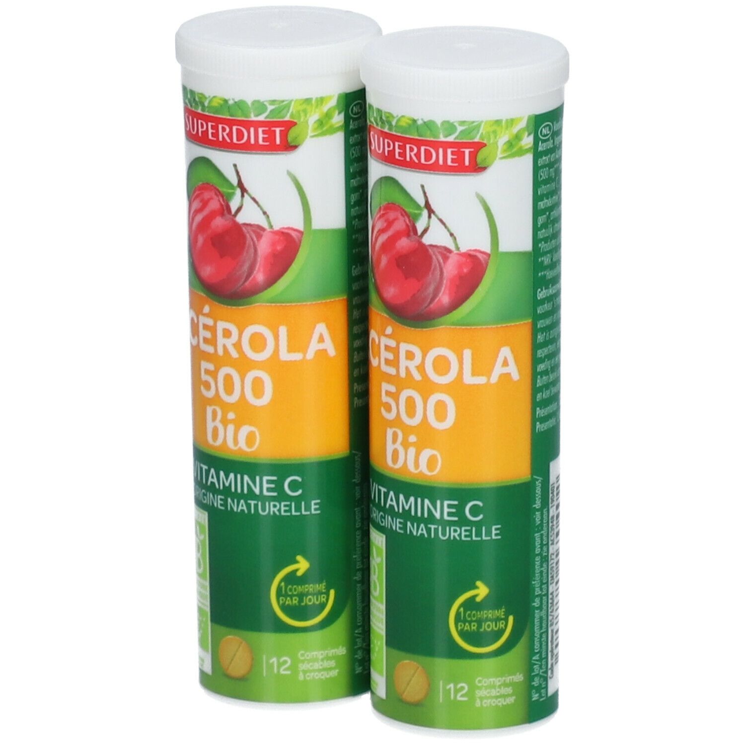 ACÉROLA 500 BIO - 24 comprimés à croquer