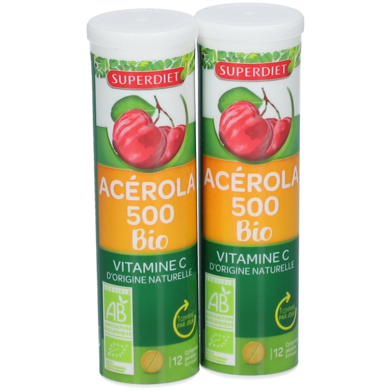 ACÉROLA 500 BIO - 24 comprimés à croquer