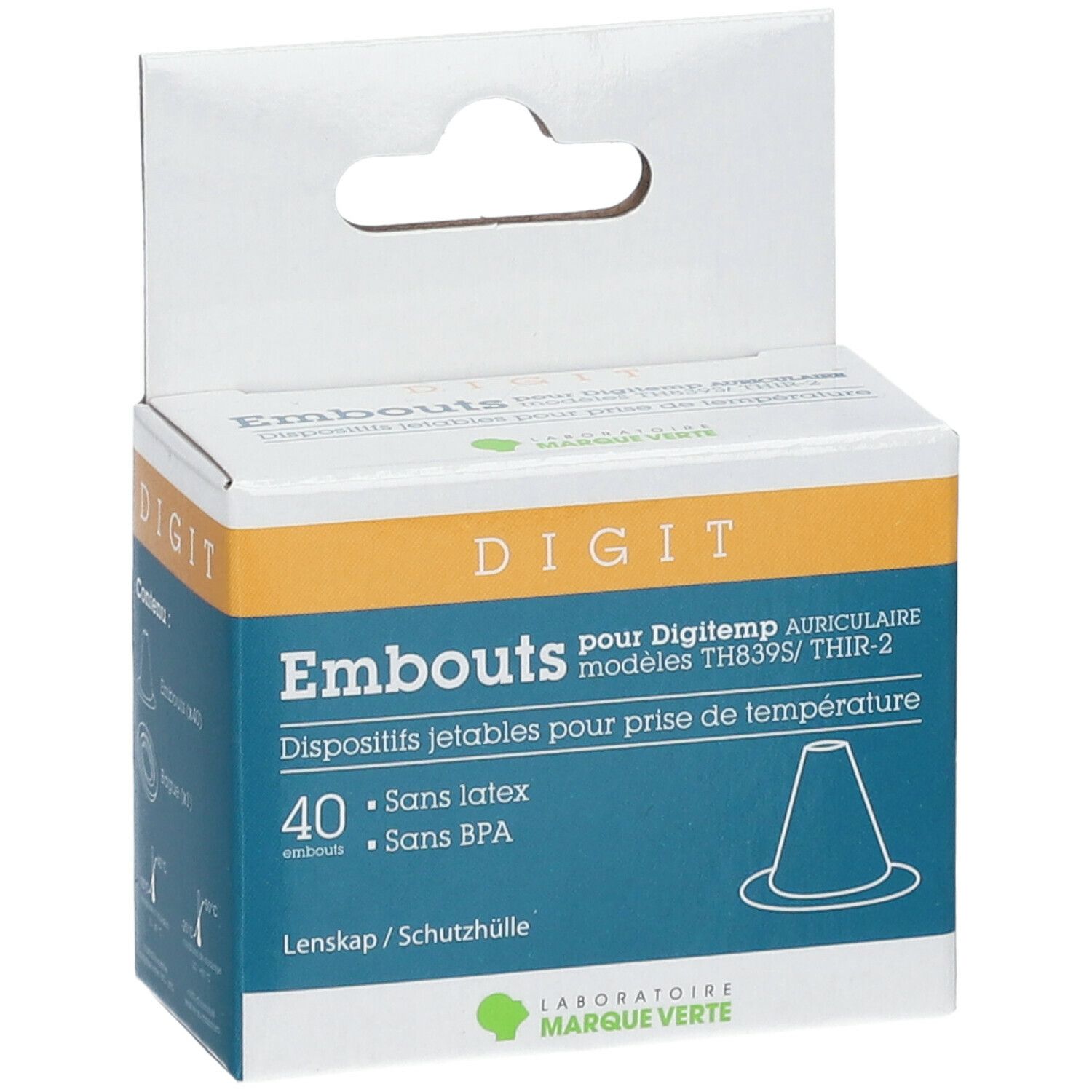 Embouts pour thermomètre auriculaire Digitemp