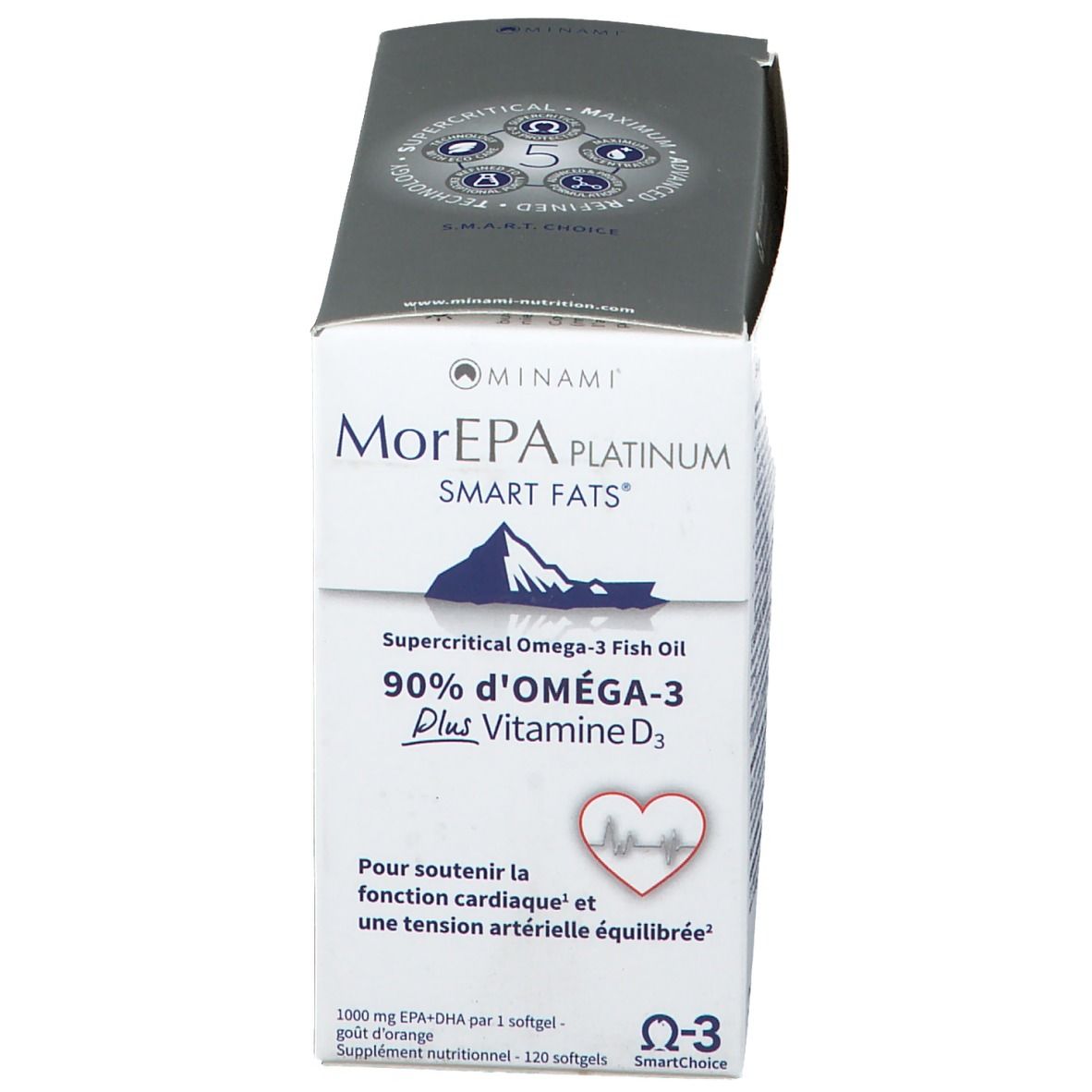 Minami MorEPA Platinum Smart Fats + Vitamine D3