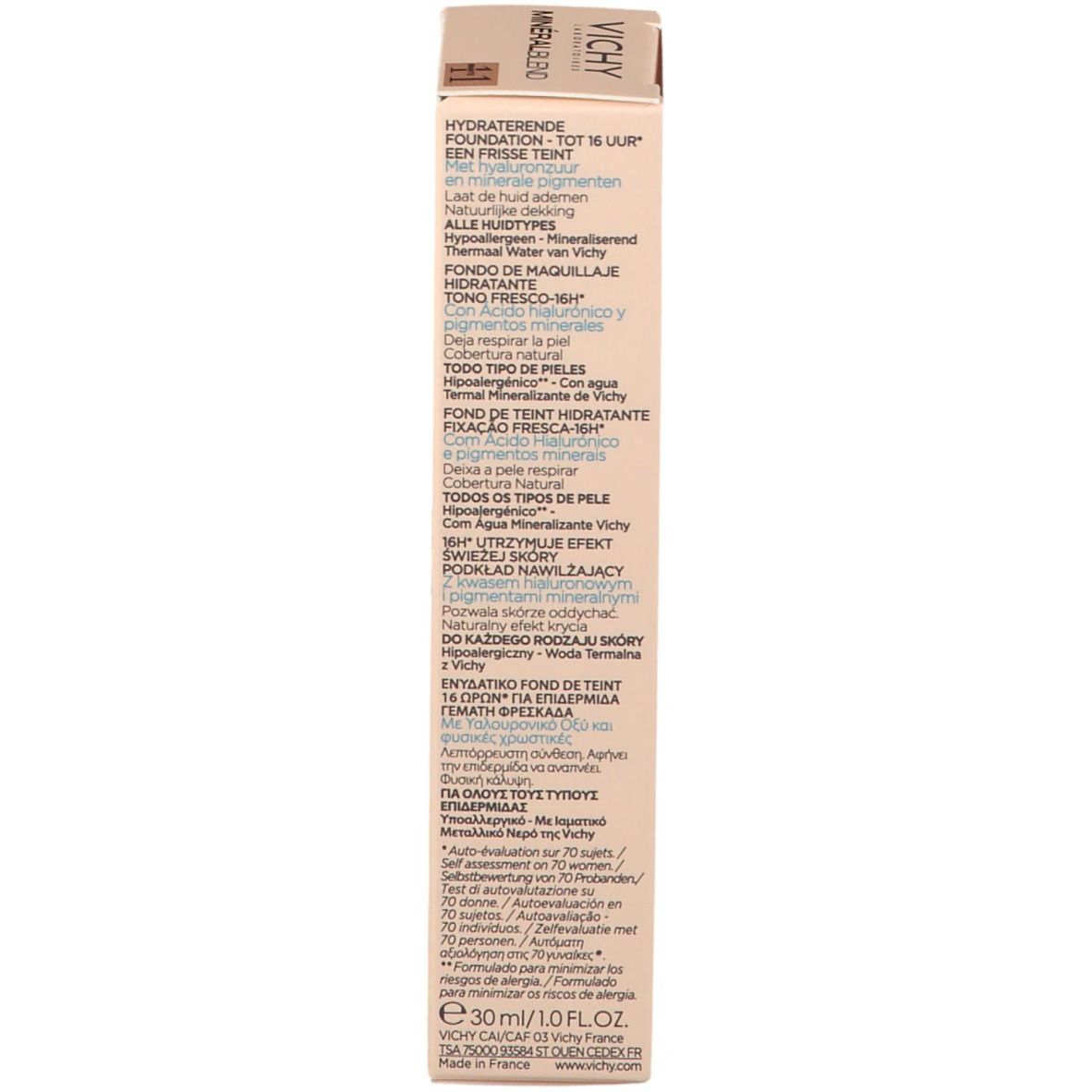 Vichy Minéralblend Fond de Teint Hydratant 11 Granite