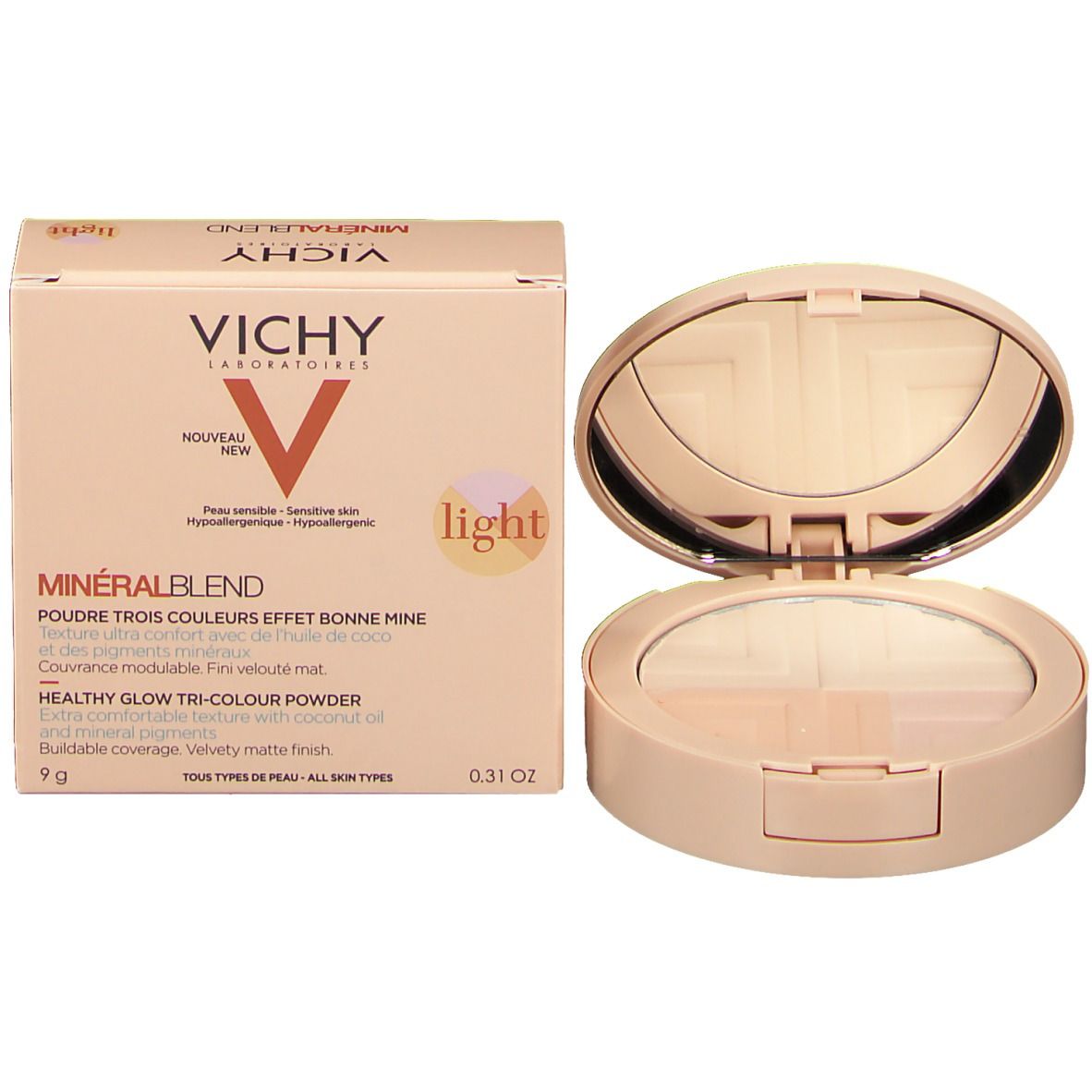VICHY Minéralblend Poudre mosaïque effet bonne mine Light