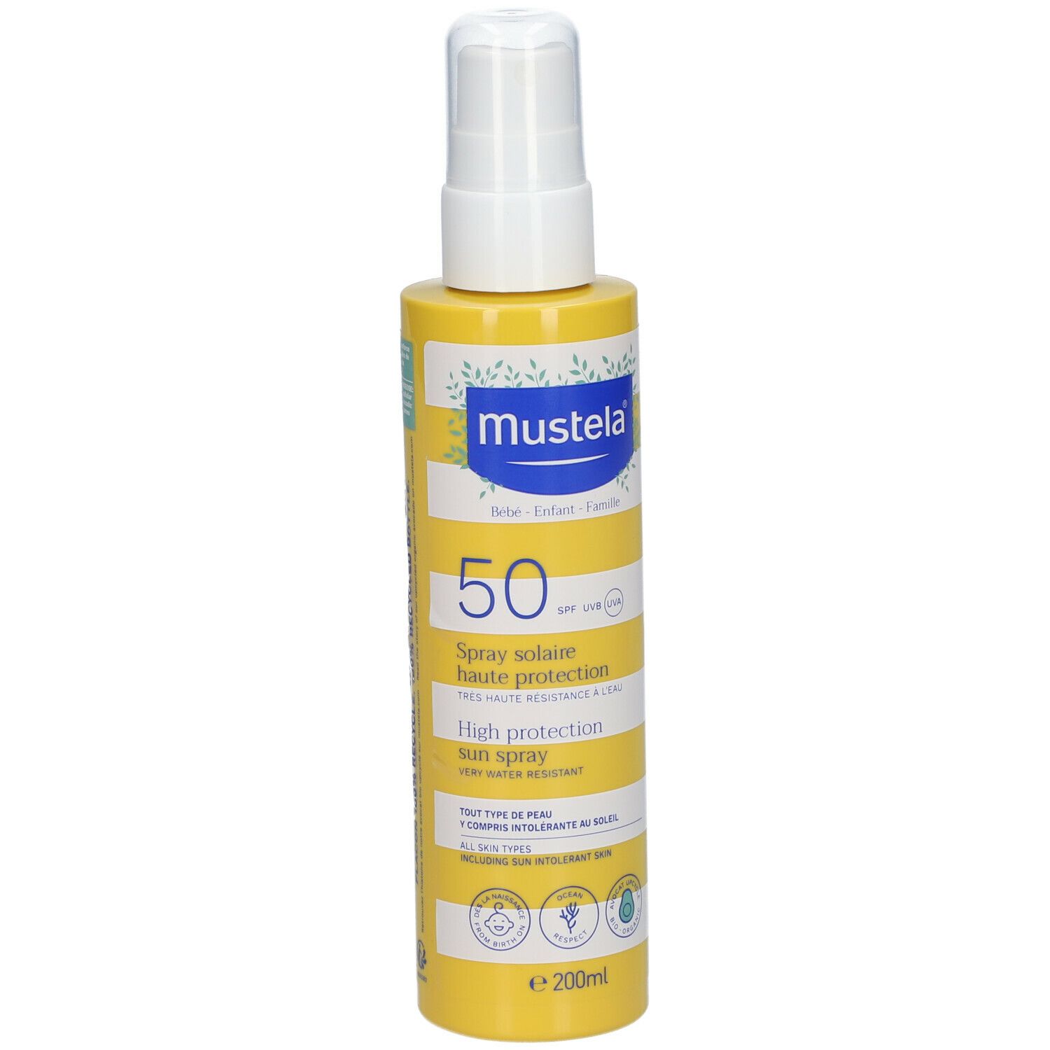 mustela® Bébé-Enfant Spray solaire haute protection SPF 50​