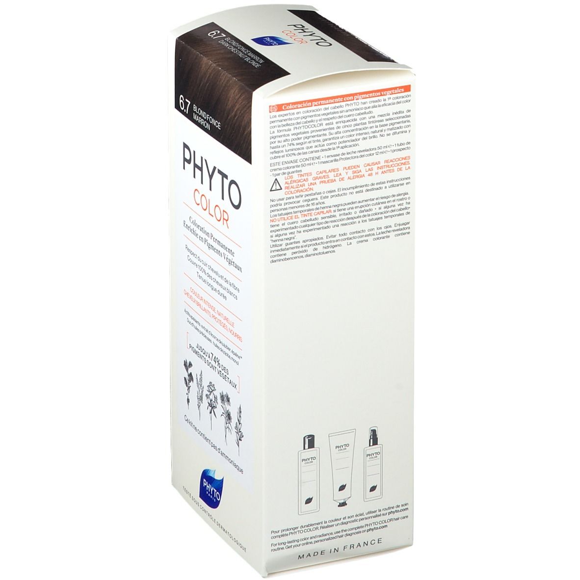 PHYTOCOLOR 6.7 Blond foncé marron