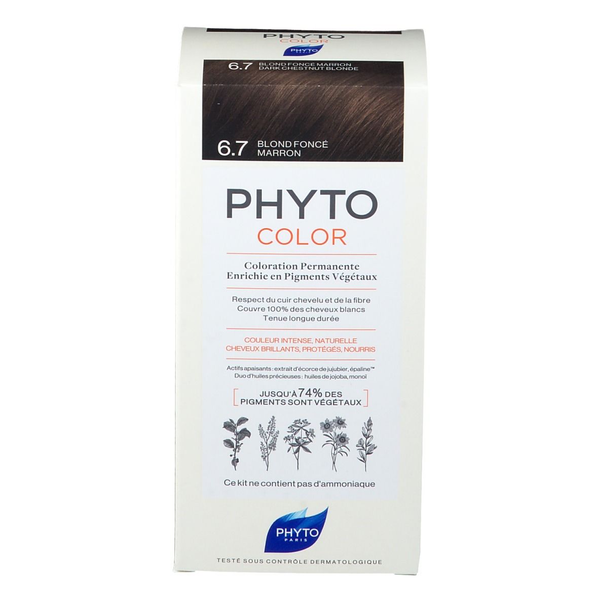 PHYTOCOLOR 6.7 Blond foncé marron