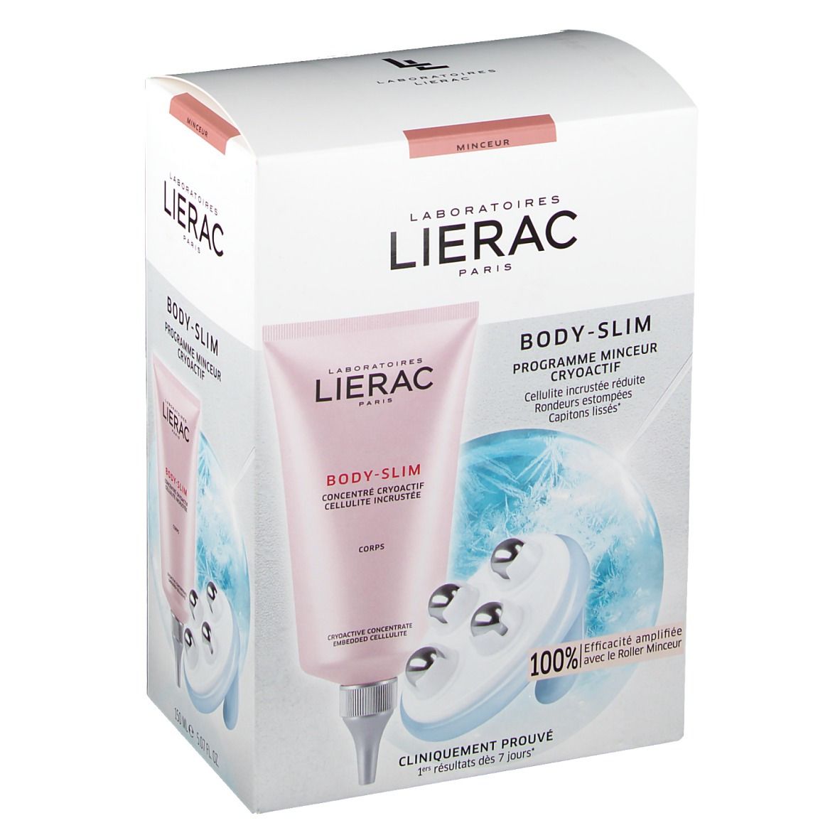 LIERAC BODY-SLIM Programme cryoactif cellulite incrustée