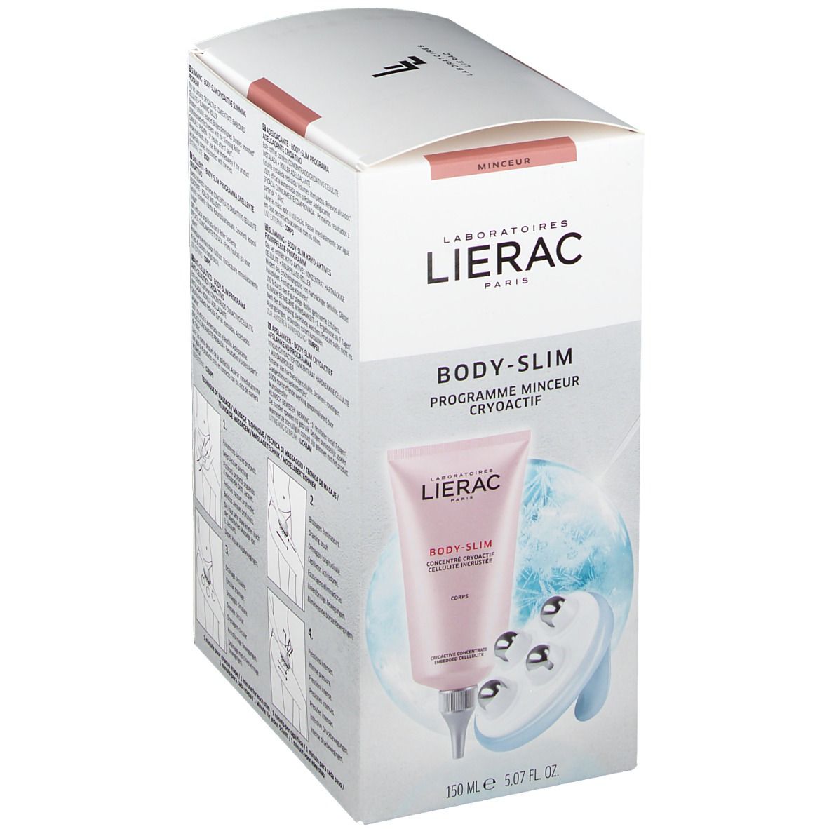 LIERAC BODY-SLIM Programme cryoactif cellulite incrustée