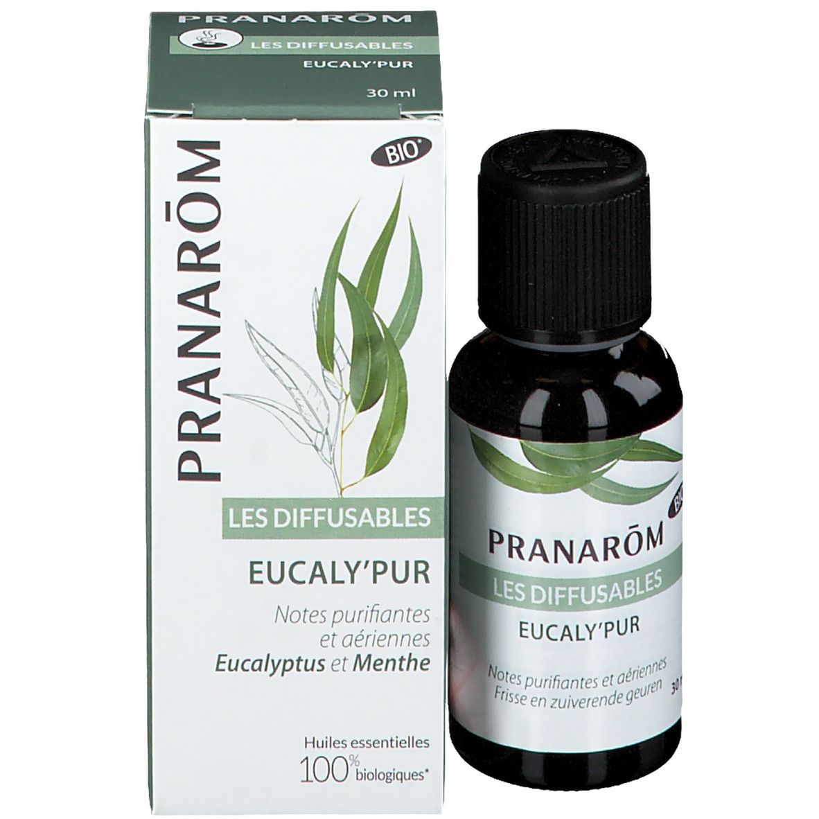 Pranarôm Les Diffusables Eucaly'Pur Eucalyptus et Menthe Bio