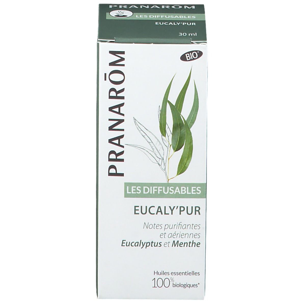 Pranarôm Les Diffusables Eucaly'Pur Eucalyptus et Menthe Bio