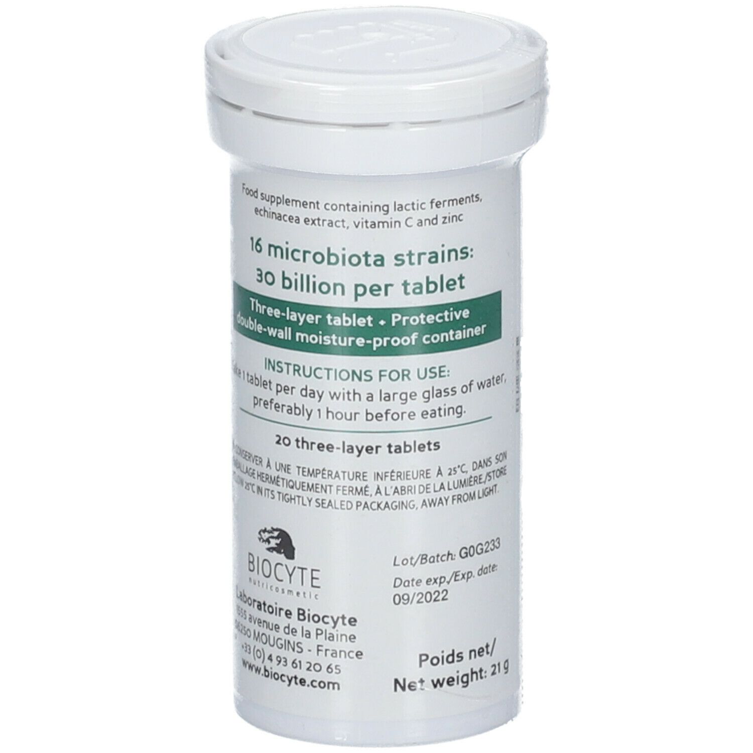 Biocyte® Microbiote Immunité