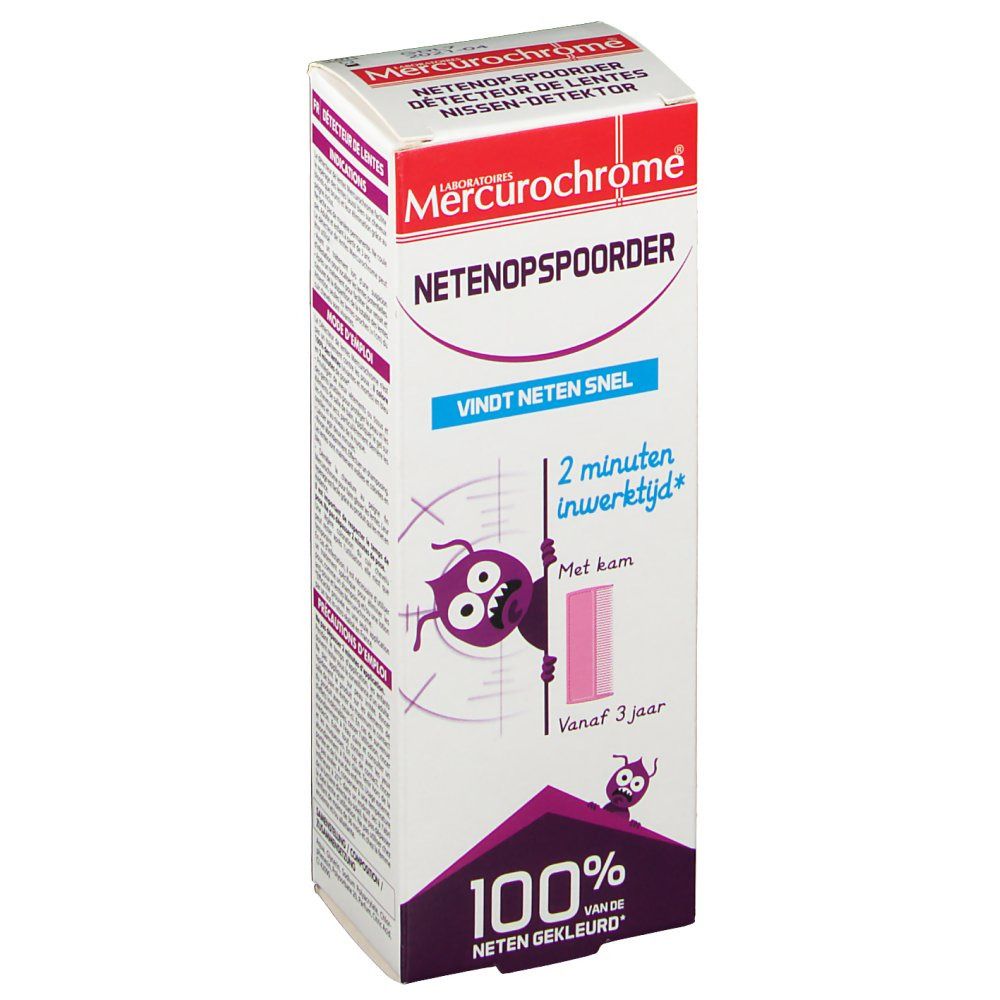 Mercurochrome® Detecteur de Lentes