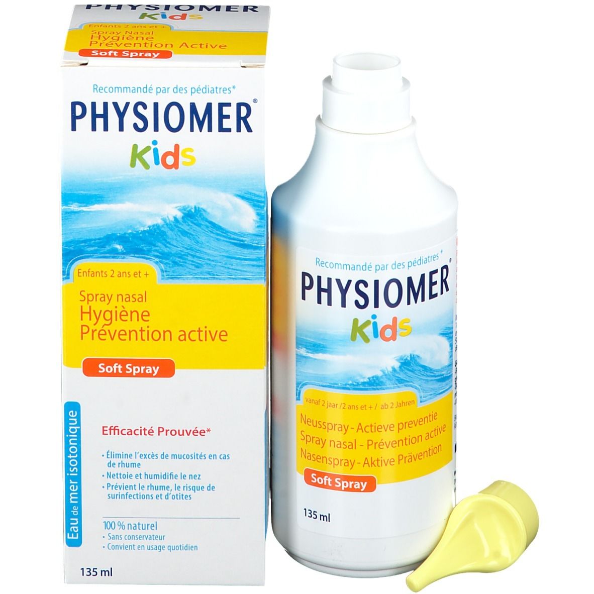 PHYSIOMER® Kids Hygiène & Prévention active Spray Nasal