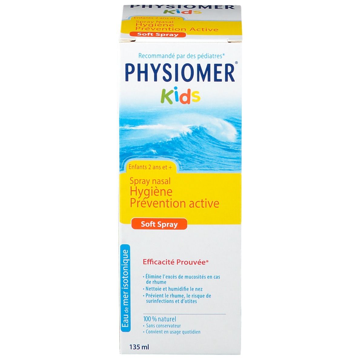 PHYSIOMER® Kids Hygiène & Prévention active Spray Nasal