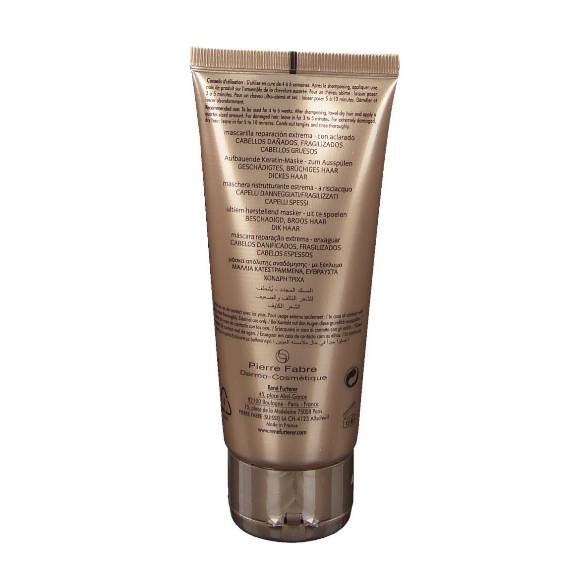 René Furterer Absolue Kératine Masque réparateur ultime Cheveux épais