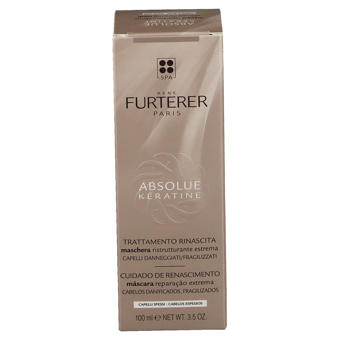 René Furterer Absolue Kératine Masque réparateur ultime Cheveux épais