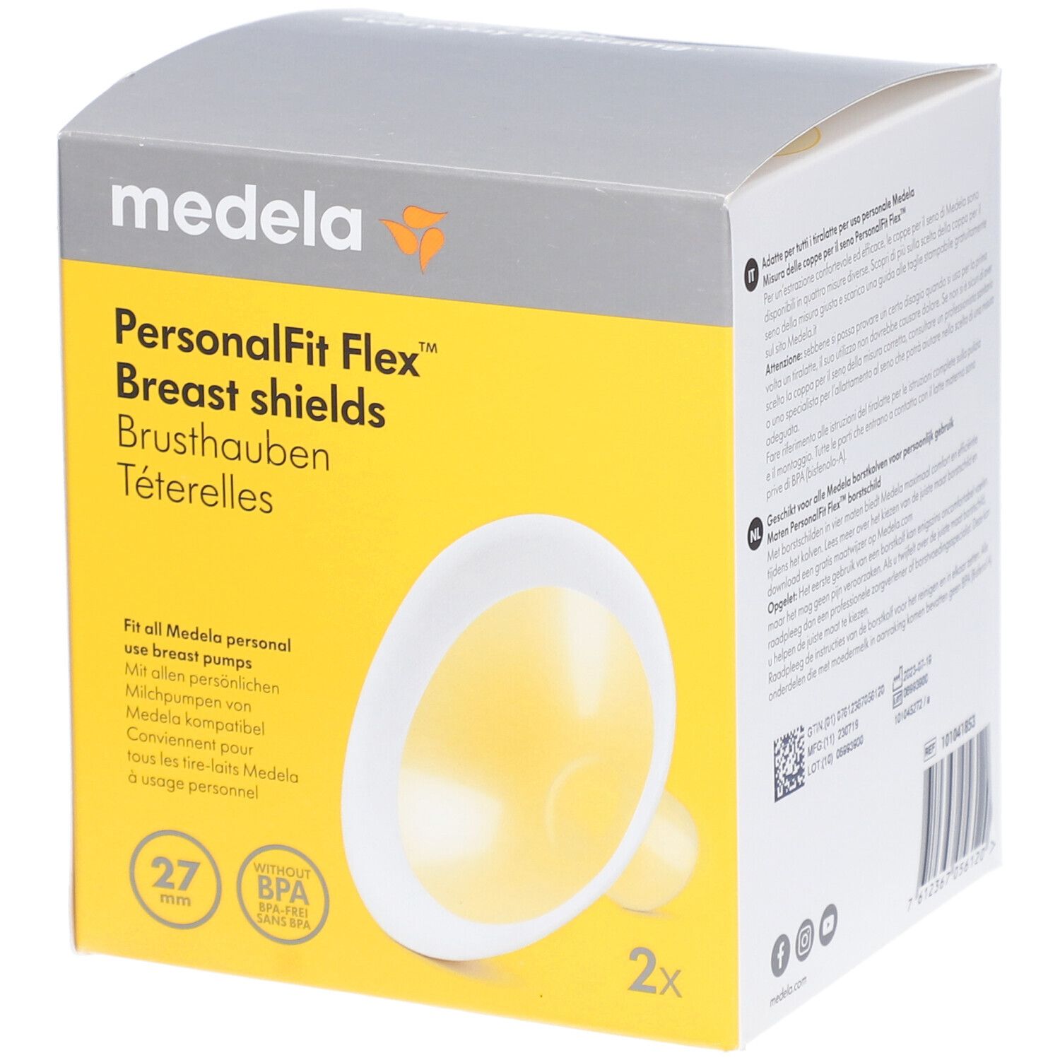 medela personalfit PLUS 27 mm