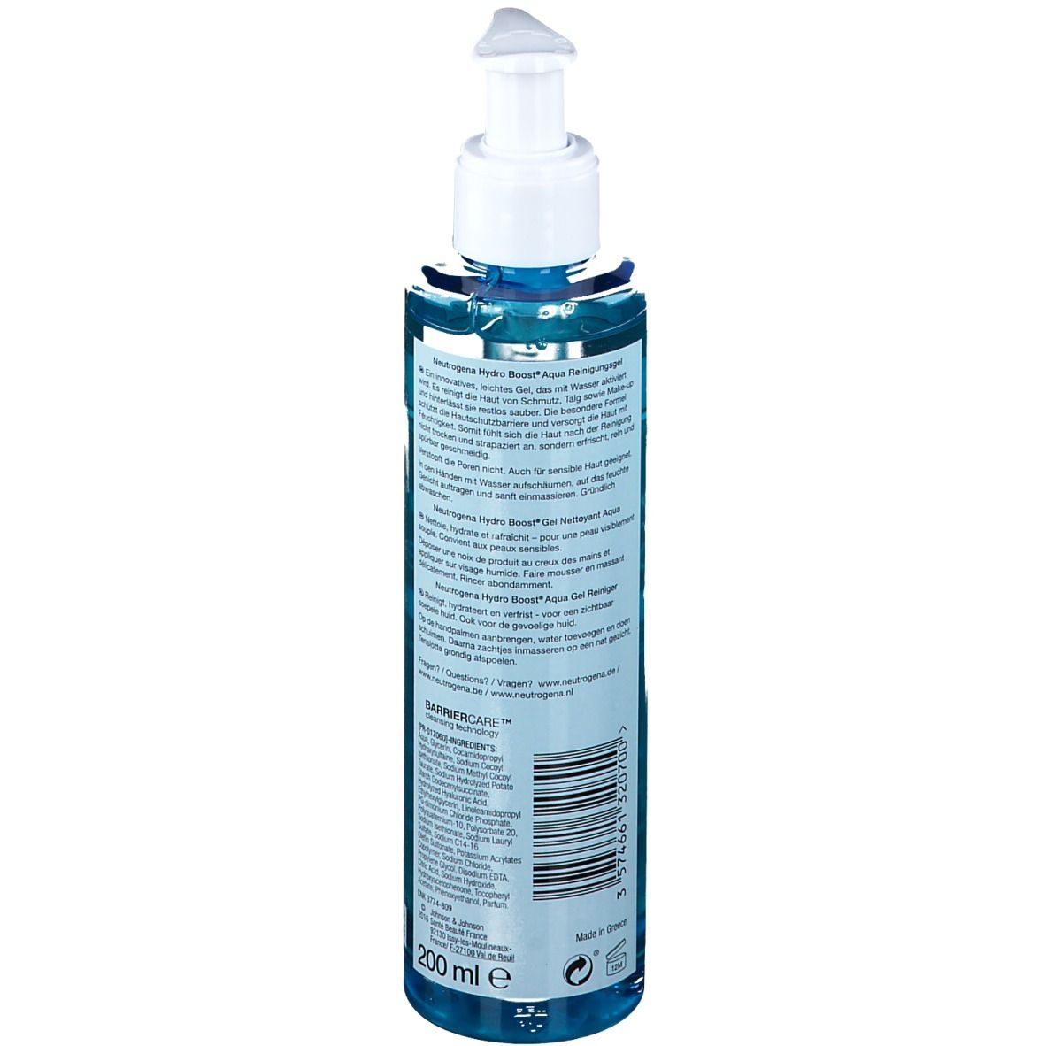 Neutrogena® Hydro Boost® Aqua-gel nettoyant hydratant