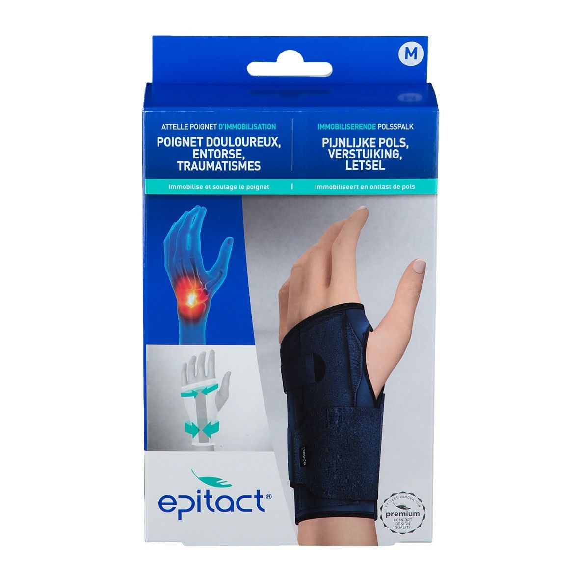 EPITACT Attelle Poignet d'Immobilisation M