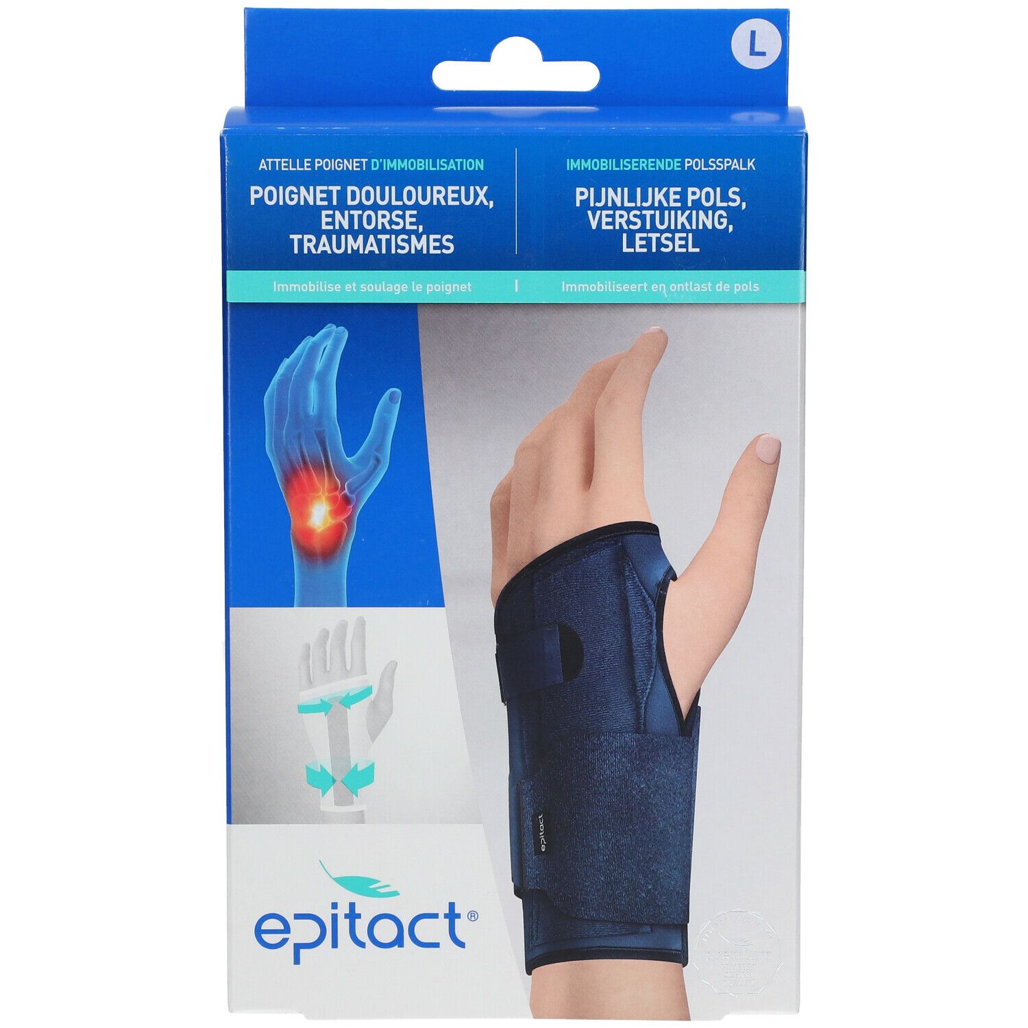 EPITACT Attelle Poignet d'Immobilisation L