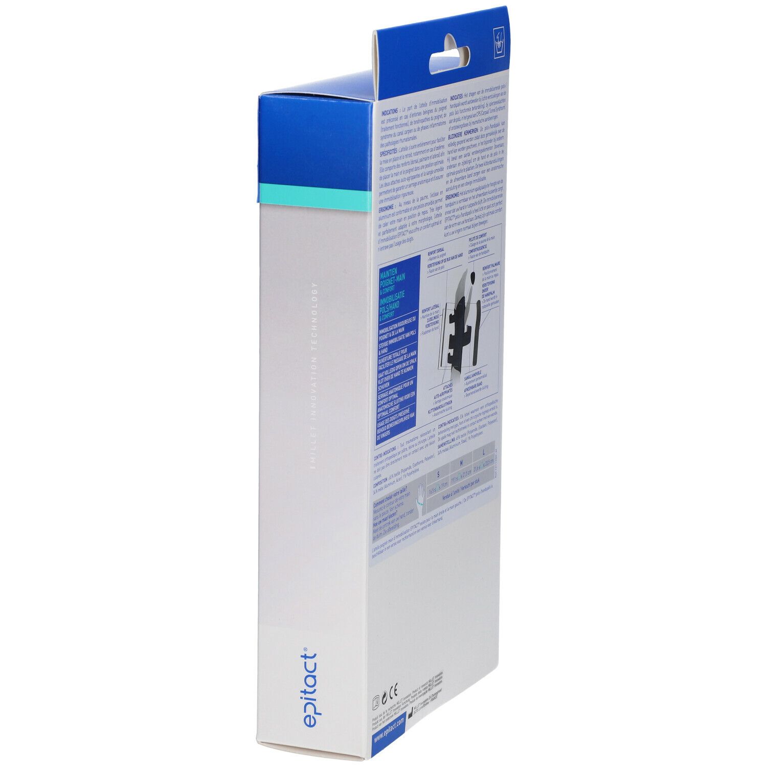 EPITACT Attelle Poignet-Main d'Immobilisation Gauche S