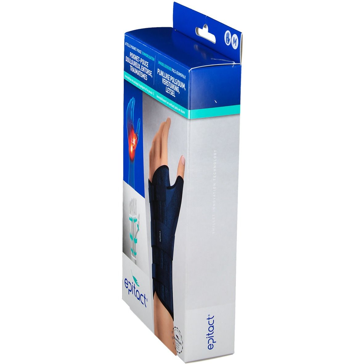 EPITACT Attelle Poignet-Pouce d'Immobilisation Gauche M