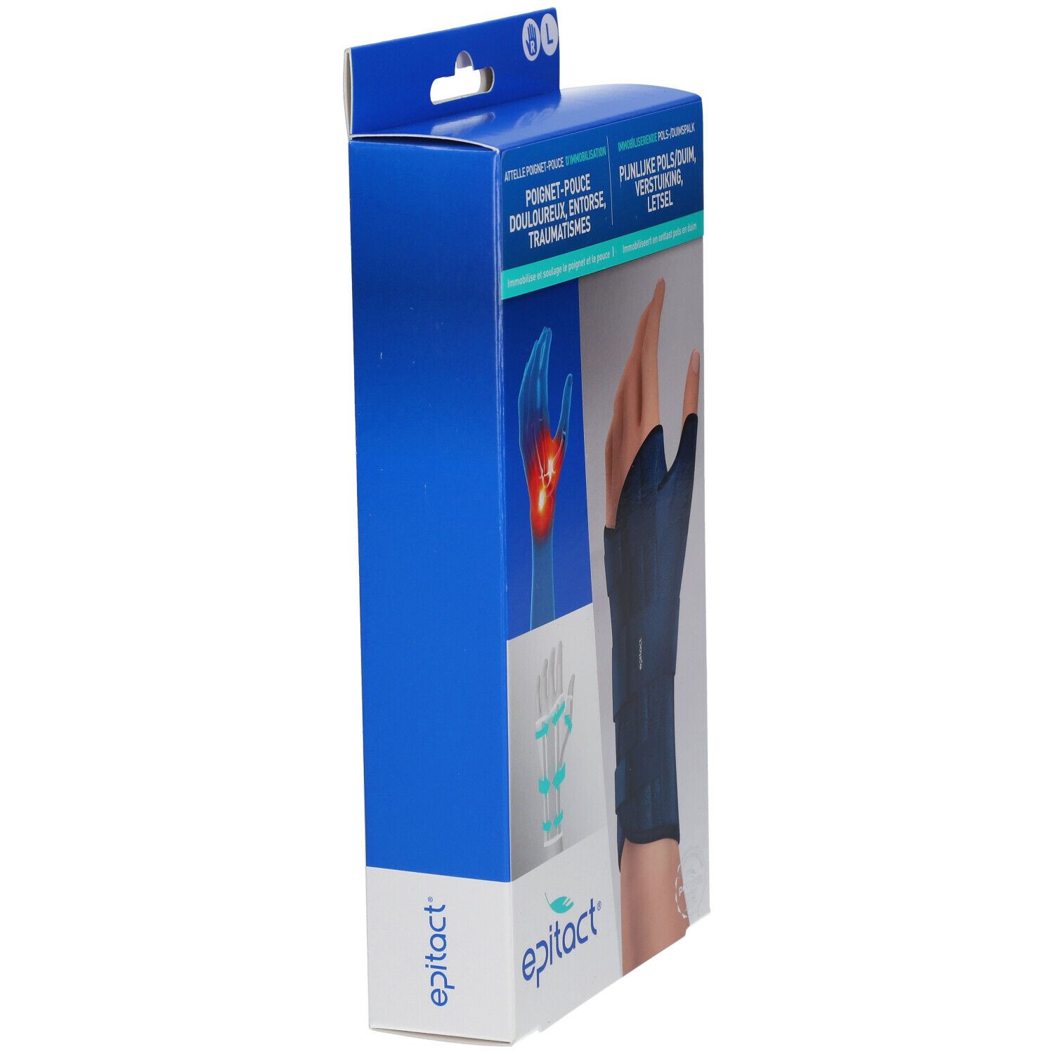 EPITACT Attelle Poignet-Pouce d'Immobilisation Droite L