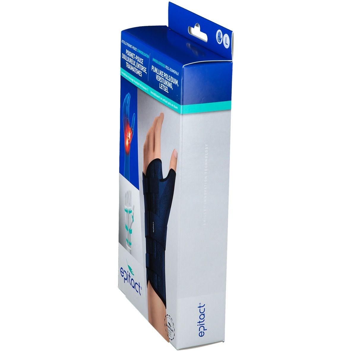 EPITACT Attelle Poignet-Pouce d'Immobilisation Gauche L